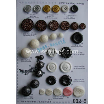 Polyester Buttons for Shirts Trousers and Suites